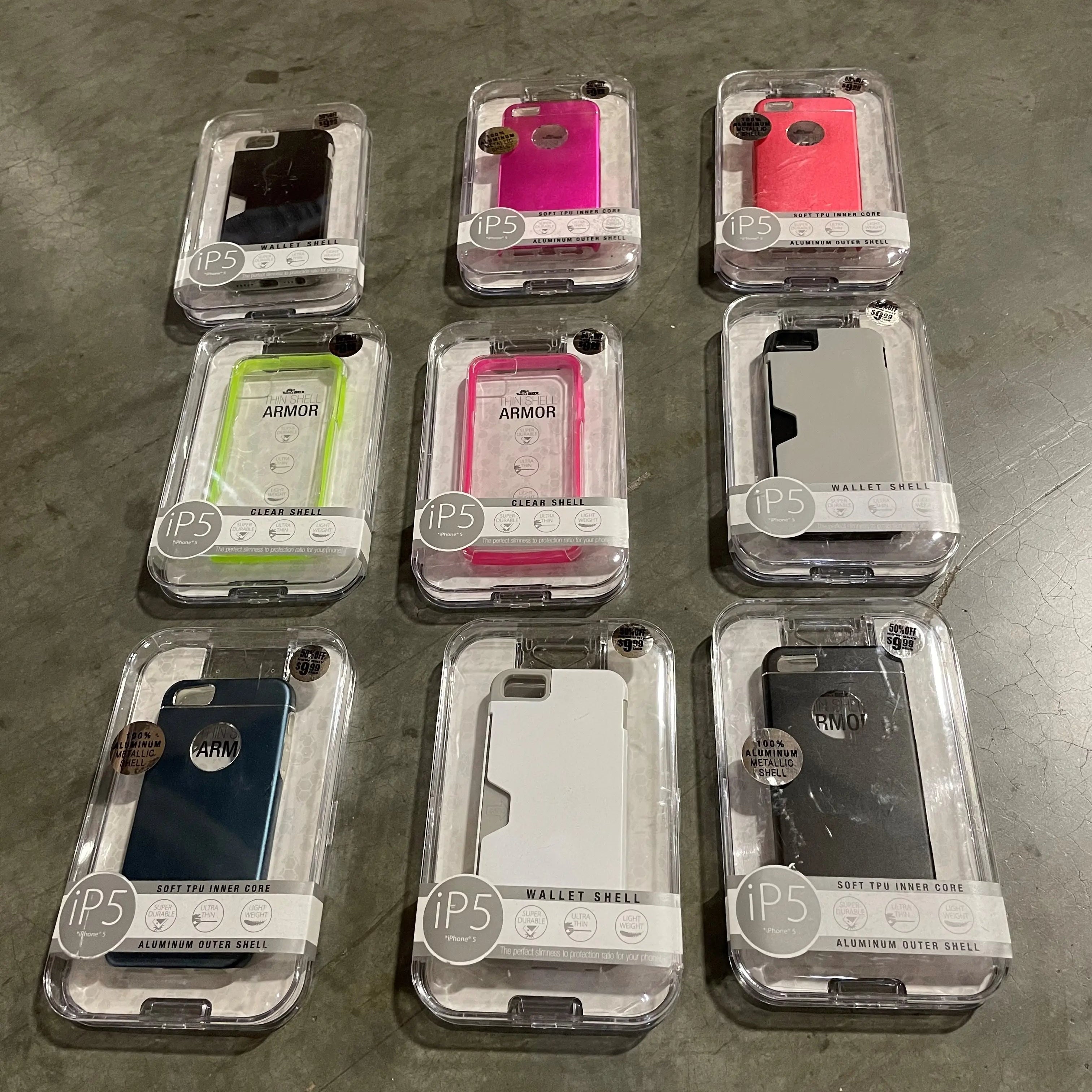 ITEM NUMBER 020946L THIN ARMOR CASE IP6 - STORE SURPLUS NO DISPLAY 14 PIECES PER PACK STORE SURPLUS