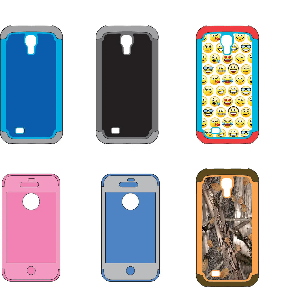 ITEM NUMBER 021028L MIXED CELL CASES SS4 - STORE SURPLUS NO DISPLAY 6 PIECES PER PACK STORE SURPLUS