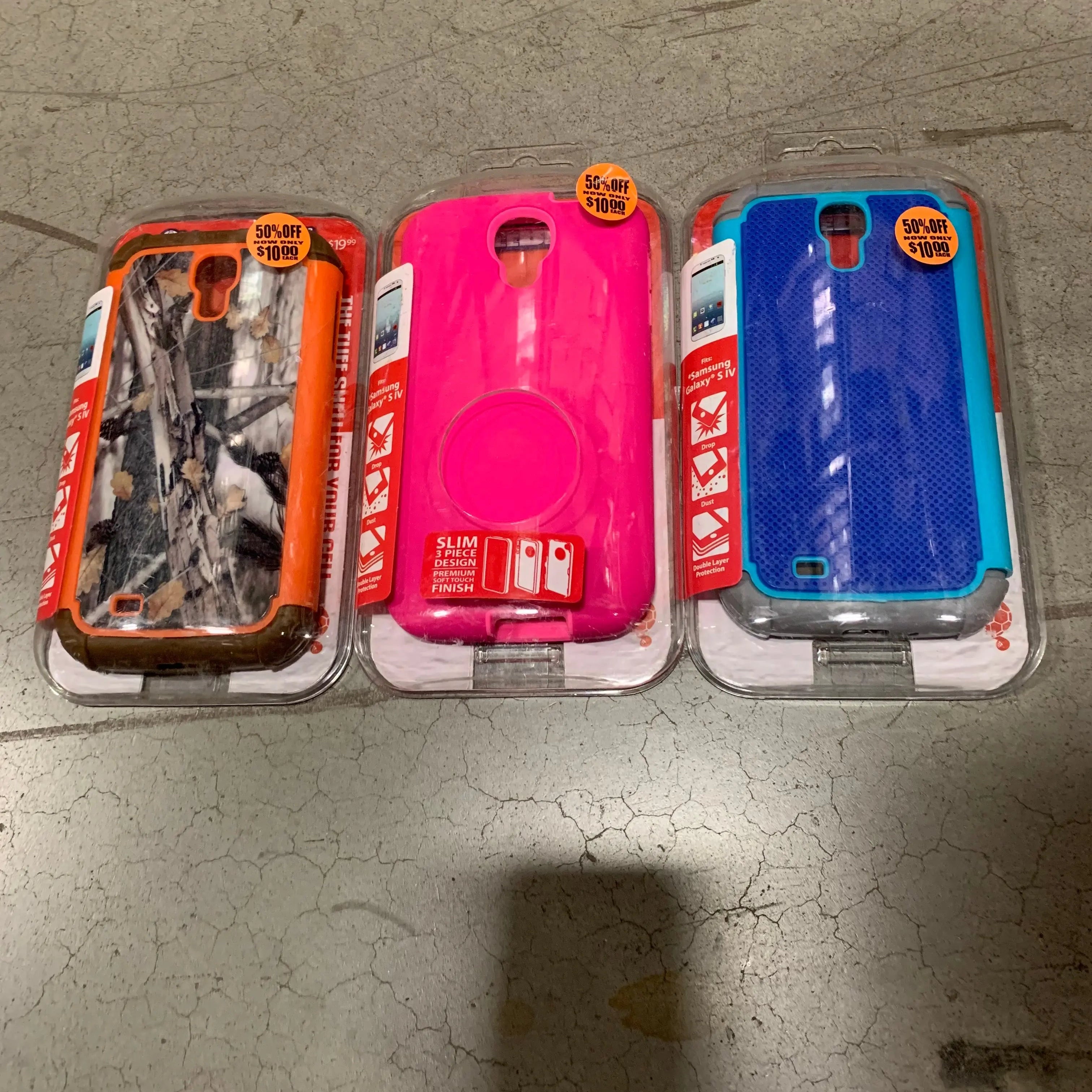 ITEM NUMBER 021073L MIXED CELL CASE SS4 - STORE SURPLUS NO DISPLAY 3 PIECES PER PACK STORE SURPLUS