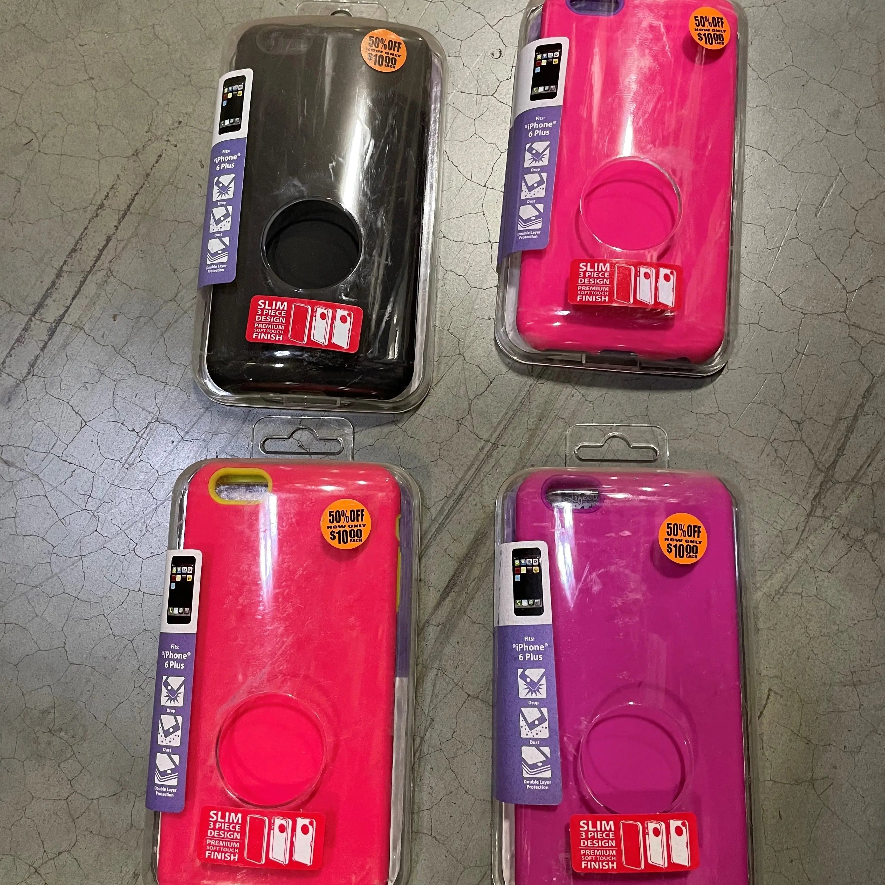 ITEM NUMBER 021076L MIXED CELL CASE IP6+ - STORE SURPLUS NO DISPLAY 8 PIECES PER PACK STORE SURPLUS