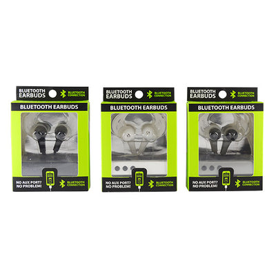 ITEM NUMBER 021554L GG BT EARBUDS - STORE SURPLUS NO DISPLAY 3 PIECES PER PACK