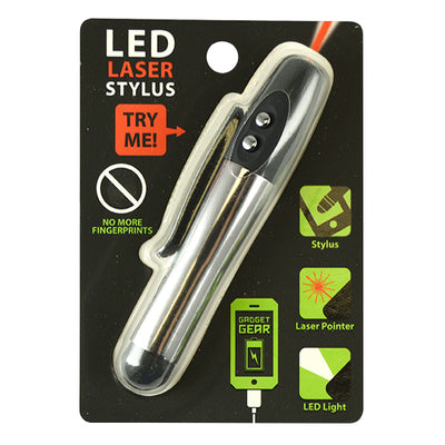 ITEM NUMBER 021556 GG LED/LASER TOUCH PEN 3 PIECES PER PACK