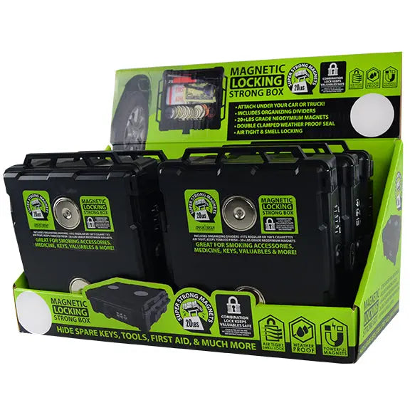 Magnetic Locking Box Display