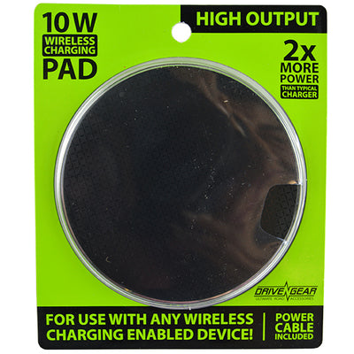 ITEM NUMBER 021740L 10W WIRELESS CHARGE PAD - STORE SURPLUS NO DISPLAY 6 PIECES PER PACK