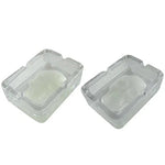 ITEM NUMBER 021750L SKULL GLOW IN DARK ASHTRAY - STORE SURPLUS NO DISPLAY 6 PIECES PER PACK STORE SURPLUS