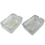 ITEM NUMBER 021750L SKULL GLOW IN DARK ASHTRAY - STORE SURPLUS NO DISPLAY 6 PIECES PER PACK STORE SURPLUS