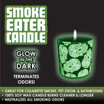 ITEM NUMBER 021873 GLOW in the DARK CANDLE 6 PIECES PER DISPLAY WHOLESALE