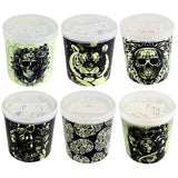 ITEM NUMBER 021873 GLOW in the DARK CANDLE 6 PIECES PER DISPLAY WHOLESALE