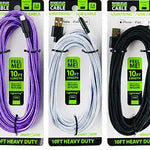 ITEM NUMBER 022072L WING 10FT CABLE MFI  - STORE SURPLUS NO DISPLAY 5 PIECES PER PACK STORE SURPLUS