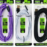 ITEM NUMBER 022072L WING 10FT CABLE MFI  - STORE SURPLUS NO DISPLAY 5 PIECES PER PACK STORE SURPLUS