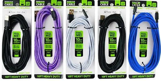 ITEM NUMBER 022072L WING 10FT CABLE MFI  - STORE SURPLUS NO DISPLAY 5 PIECES PER PACK STORE SURPLUS