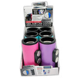 ITEM NUMBER 022141 MAGNETIC METAL SLIM CAN COOLER 6 PIECES PER DISPLAY