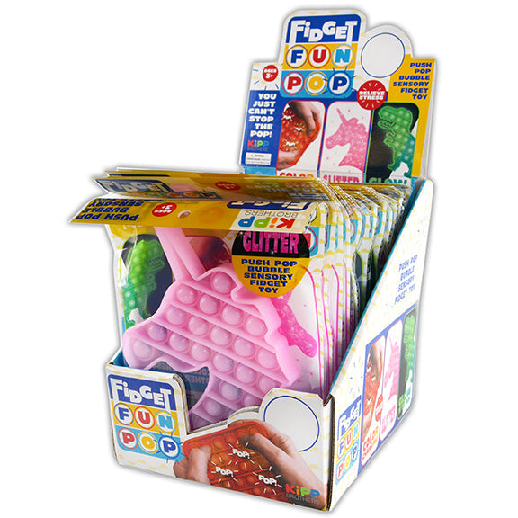 Push Pop Fidget Sensory Toy Display