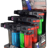 ITEM NUMBER 022225MN BUTANE TORCH LED LIGHT 12 PIECES PER DISPLAY