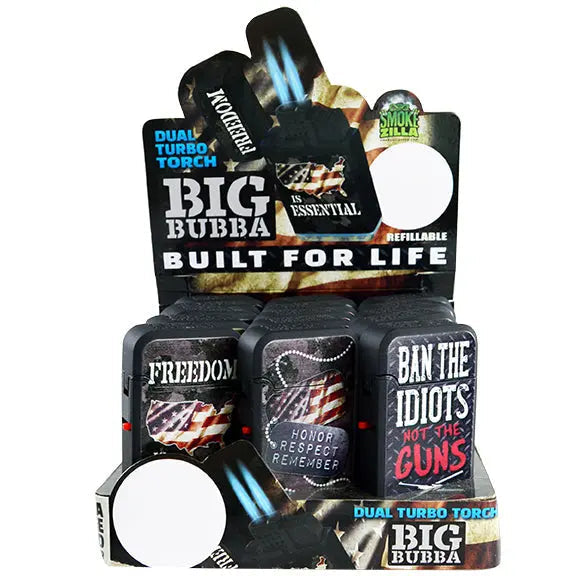 ITEM NUMBER 022379 BIG BUBBA TORCH LIGHTER 15 PIECES PER DISPLAY WHOLESALE