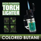 ITEM NUMBER 022383L CLEAR MOLDED TORCH LTR - STORE SURPLUS NO DISPLAY 12 PIECES PER PACK STORE SURPLUS