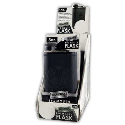 ITEM NUMBER 022426 BIG MOUTH FLASK 4 PIECES PER DISPLAY