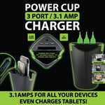 ITEM NUMBER 022455 GG CUP HOLDER CHARGER 2 PIECES PER PACK WHOLESALE