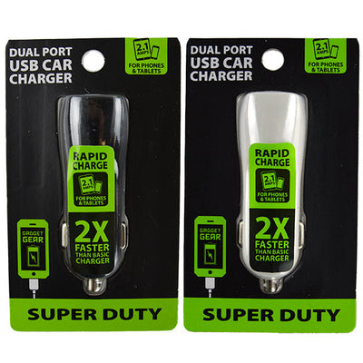 ITEM NUMBER 022459 GG 2.1A SLIM CAR CHARGER 3 PIECES PER PACK