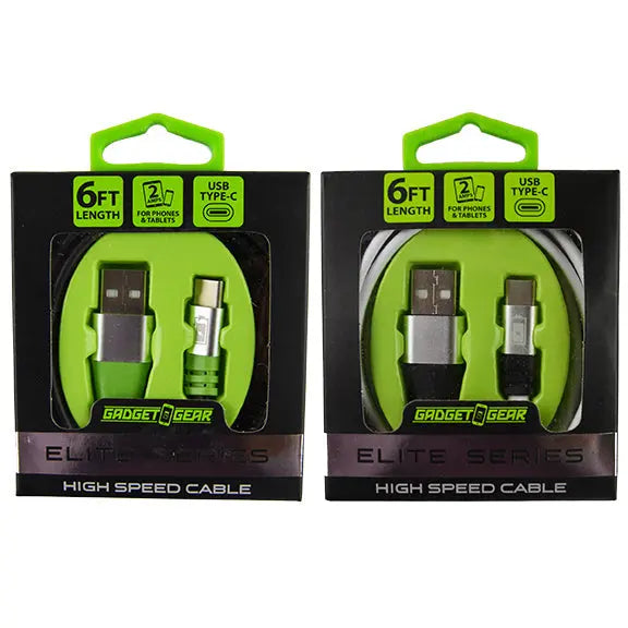 ITEM NUMBER 022460 GG ELITE 6FT USB-CÃ‚ 3 PIECES PER PACK WHOLESALE