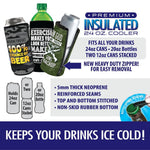 ITEM NUMBER 022476 24OZ CAN COOLER 6 PIECES PER DISPLAY WHOLESALE