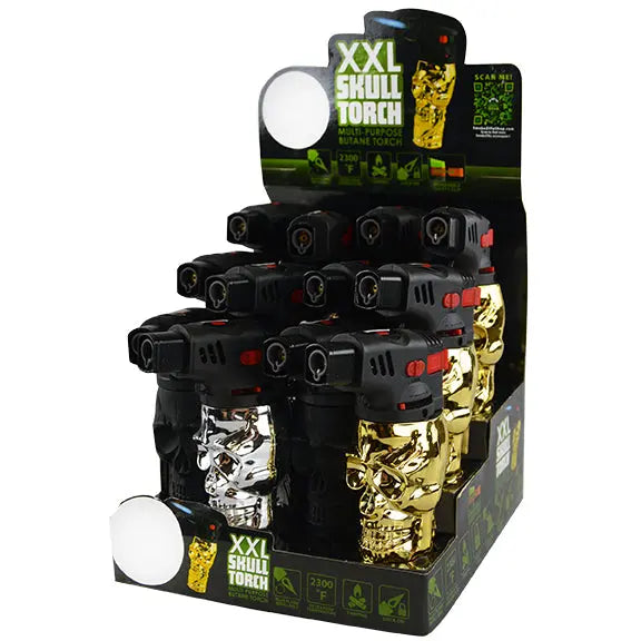 ITEM NUMBER 022528 3D SKULL XXL SOLID 12 PIECES PER DISPLAY WHOLESALE