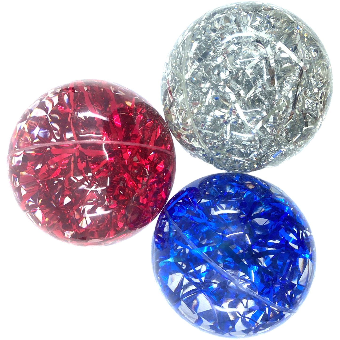 ITEM NUMBER 022551C GLITTER BALL - BULK PACKED SOLD AS IS 24 PIECES PER CASE