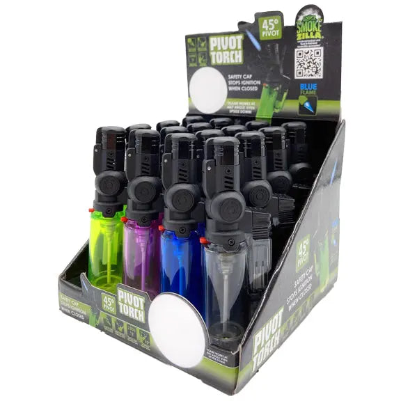 ITEM NUMBER 022555 PIVOT TORCH 16 PIECES PER DISPLAY WHOLESALE