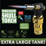 ITEM NUMBER 022593 MAGNUM SKULL TORCH 6 PIECES PER DISPLAY WHOLESALE