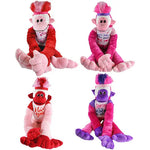 ITEM NUMBER 022599L VDAY JUMBO MONKEY A - STORE SURPLUS NO DISPLAY 4 PIECES PER PACK STORE SURPLUS