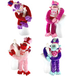 ITEM NUMBER 022602 VDAY JUMBO MONKEY B 4 PIECES PER PACK WHOLESALE