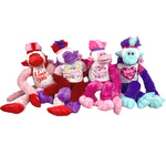 ITEM NUMBER 022602 VDAY JUMBO MONKEY B 4 PIECES PER PACK WHOLESALE