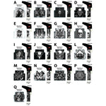 ITEM NUMBER 022611 THIN PRINTED XXL GID TORCH 18 PIECES PER DISPLAY WHOLESALE