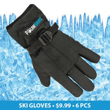 ITEM NUMBER 022698 $9.99 SKI GLOVES 6 PIECES PER PACK