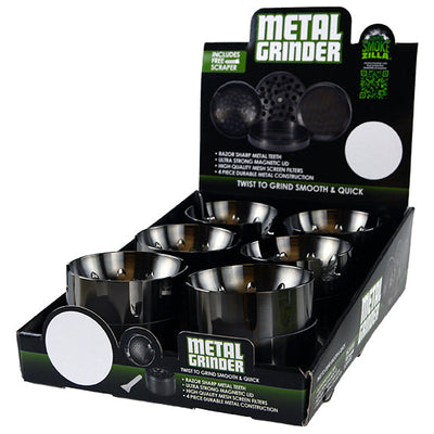 ITEM NUMBER 022705 DEEP CONCAVE 63MM GRINDER 6 PIECES PER DISPLAY