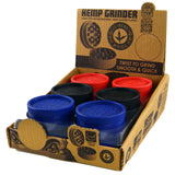 ITEM NUMBER 022806 HEMP GRINDER 12 PIECES PER DISPLAY