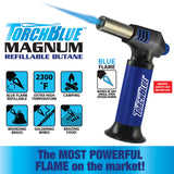 ITEM NUMBER 022809L TORCH BLUE MAGNUM B - STORE SURPLUS NO DISPLAY 6 PIECES PER PACK