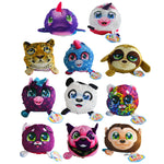 ITEM NUMBER 022820L REVERSIBLE PLUSH - STORE SURPLUS NO DISPLAY 6 PIECES PER PACK STORE SURPLUS