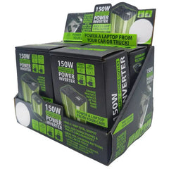 ITEM NUMBER 022829 POWER INVERTER 4 PIECES PER DISPLAY WHOLESALE