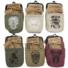 ITEM NUMBER 022844L CANVAS CIG POUCH MIX B - STORE SURPLUS NO DISPLAY 6 PIECES PER PACK STORE SURPLUS