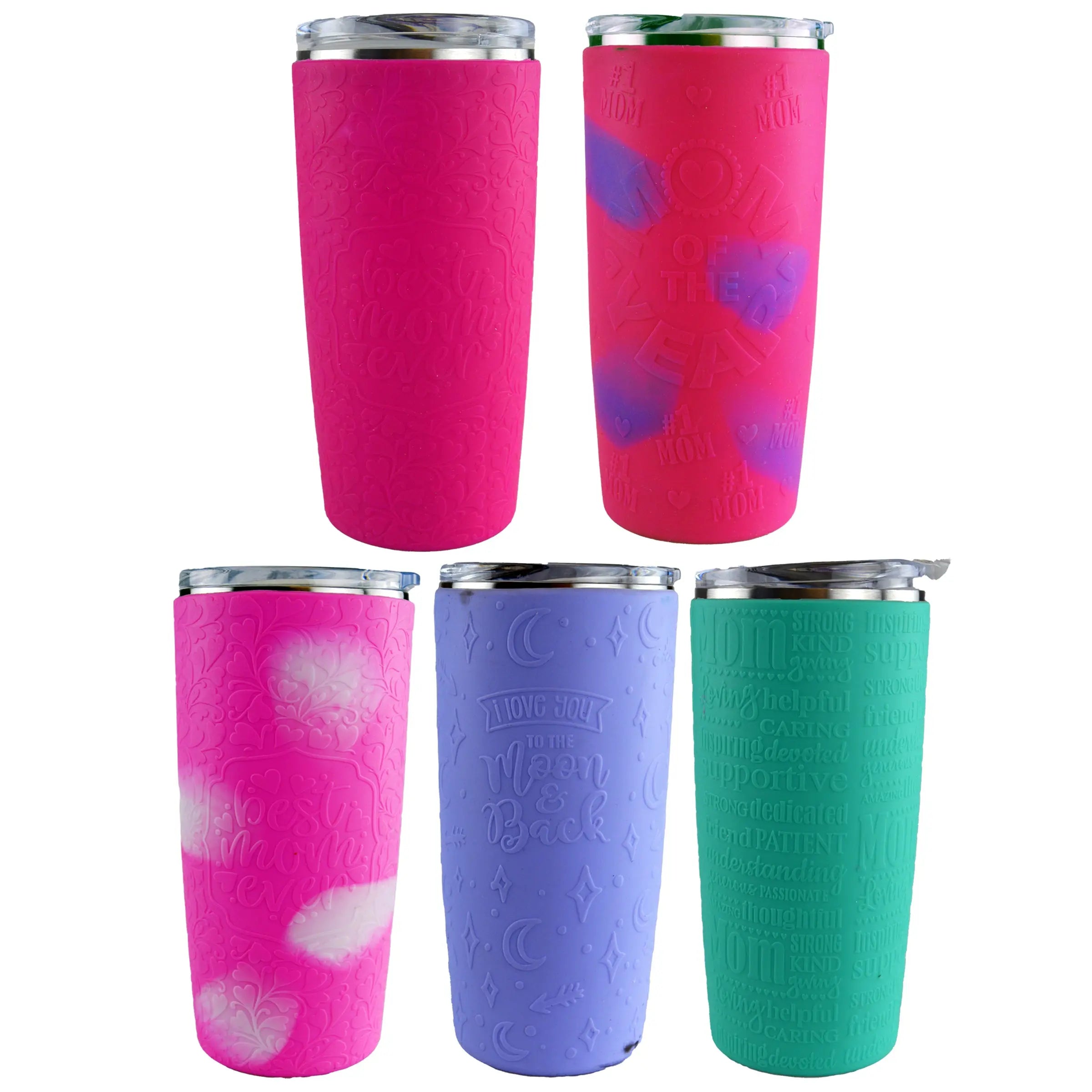 ITEM NUMBER 022886L MDAY SILICONE WRAP CUP - STORE SURPLUS NO DISPLAY 5 PIECES PER PACK STORE SURPLUS