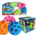 ITEM NUMBER 022929L CRAZY CRATER BOUNCEBALL - STORE SURPLUS NO DISPLAY 24 PIECES PER PACK