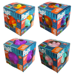 ITEM NUMBER 023065L FIDGET POP BALL - STORE SURPLUS NO DISPLAY 12 PIECES PER PACK STORE SURPLUS