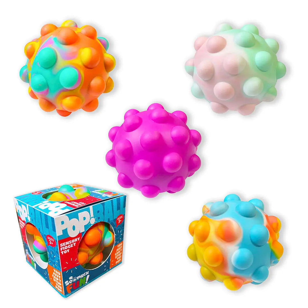ITEM NUMBER 023065 FIDGET POP BALL 12 PIECES PER DISPLAY WHOLESALE
