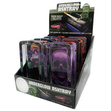 ITEM NUMBER 023103 UNDERGLOW ASHTRAY 6 PIECES PER DISPLAY WHOLESALE