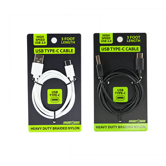 ITEM NUMBER 023162 GG BASIC TYPE C CABLE 4 PIECES PER PACK