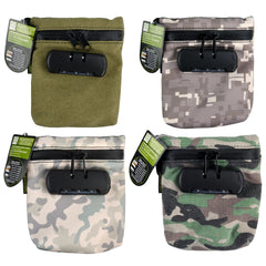 ITEM NUMBER 023221L CANVAS LOCK BAG MIX C - STORE SURPLUS NO DISPLAY 6 PIECES PER PACK STORE SURPLUS