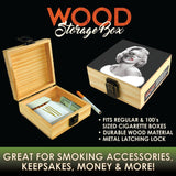 ITEM NUMBER 023224 WOOD STORAGE BOX 6 PIECES PER DISPLAY