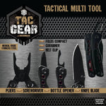 ITEM NUMBER 023225 MULTI TOOL TAC GEAR 6 PIECES PER DISPLAY WHOLESALE
