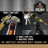 ITEM NUMBER 023244 TAC GEAR BULLET BOTTLE OPENER KC 12 PIECES PER DISPLAY